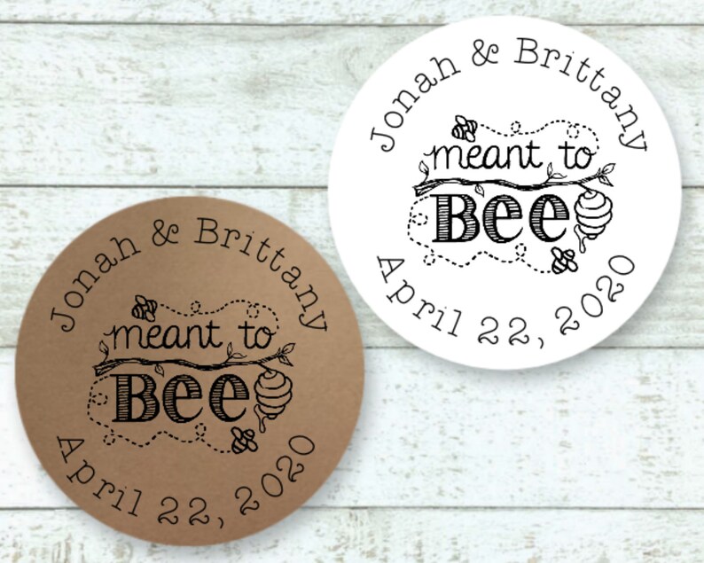 Personalized Favor Labels for Wedding Shower Engagement Etsy