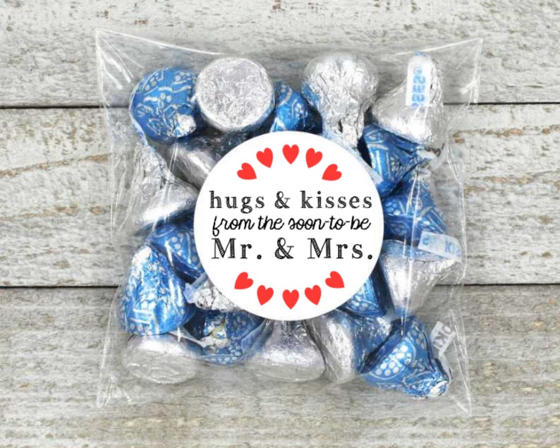 Favor Labels for Wedding Shower or Engagement Party 20 Etsy