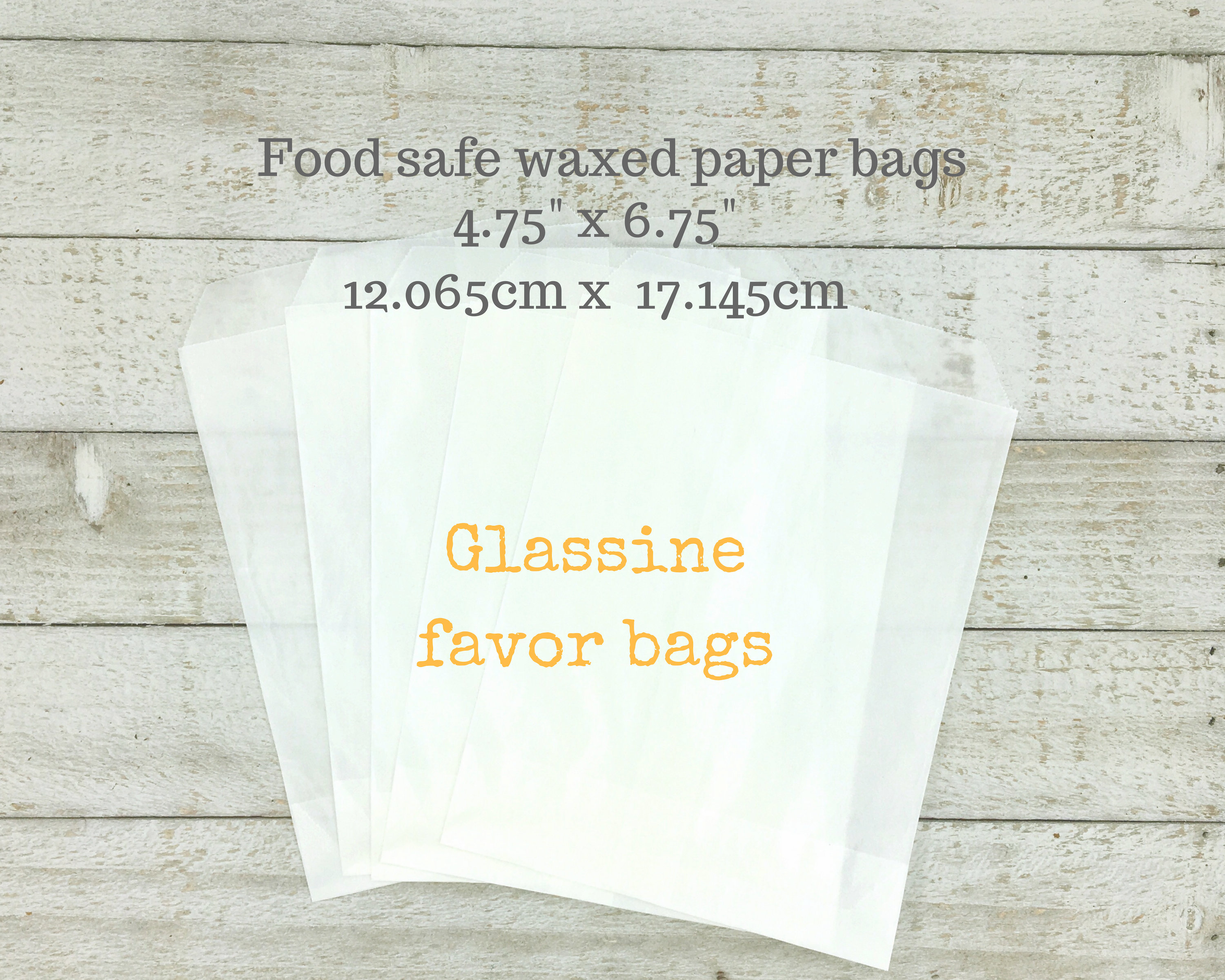 Waxed Paper Party Favor Bags 20 Food Safe Treat Bags Glassine Bags, Wax  Paper Bags, Gift Bag, Goodie Bag Wedding, Shower, Party Favor 