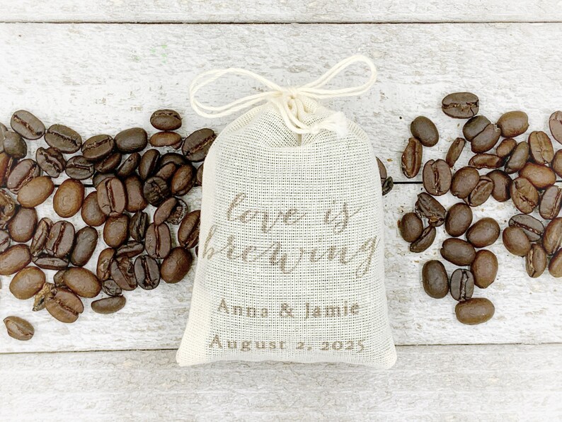 Personalized Gift Bags for Wedding Shower or Party Coffee Etsy