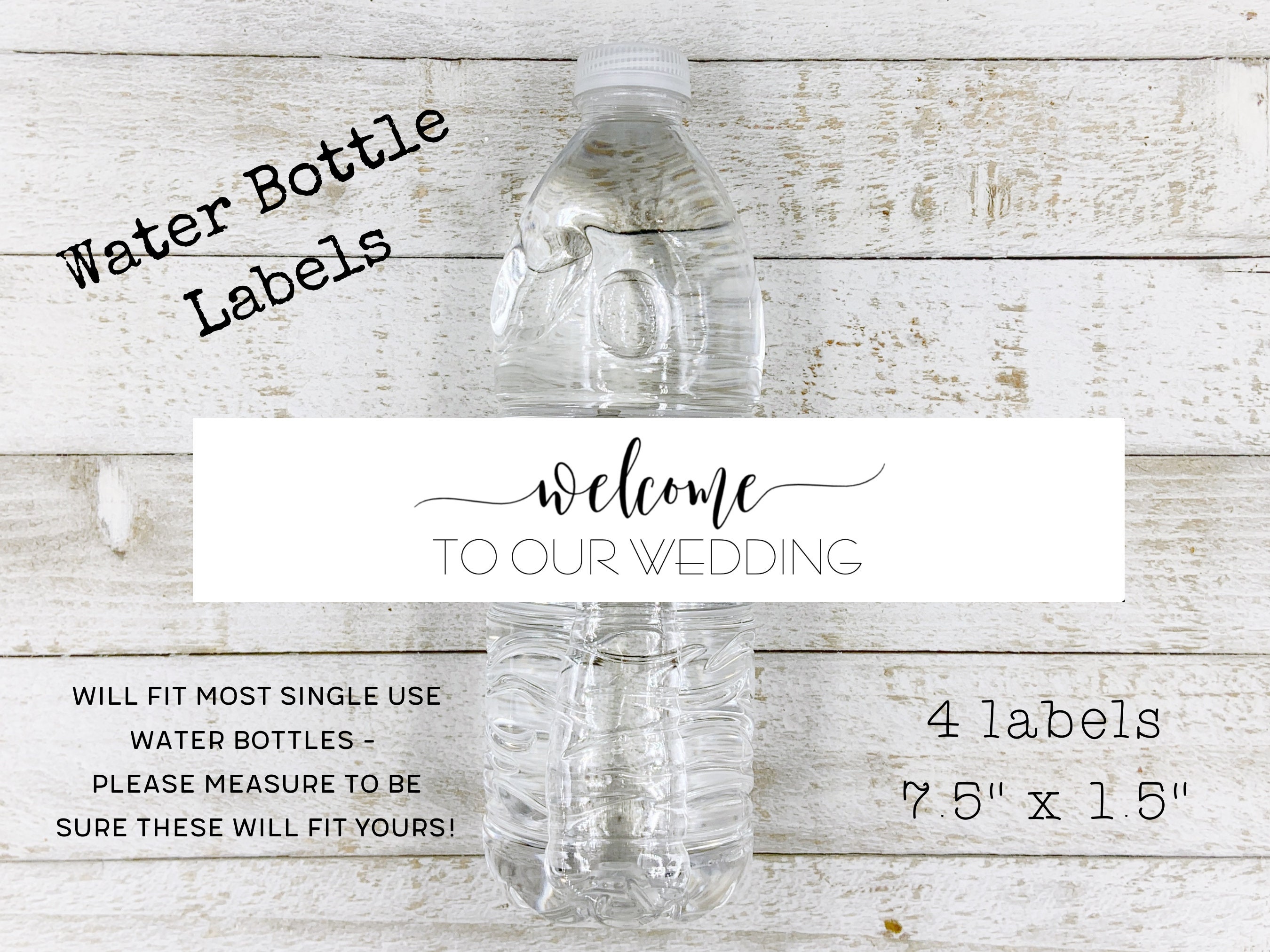 Wedding Welcome Bag Sticker Bundle 4 Sets of Labels for Hotel Welcome Bags,  Out of Town Guest Gift Bags or Boxes, Modern Wedding Favors 