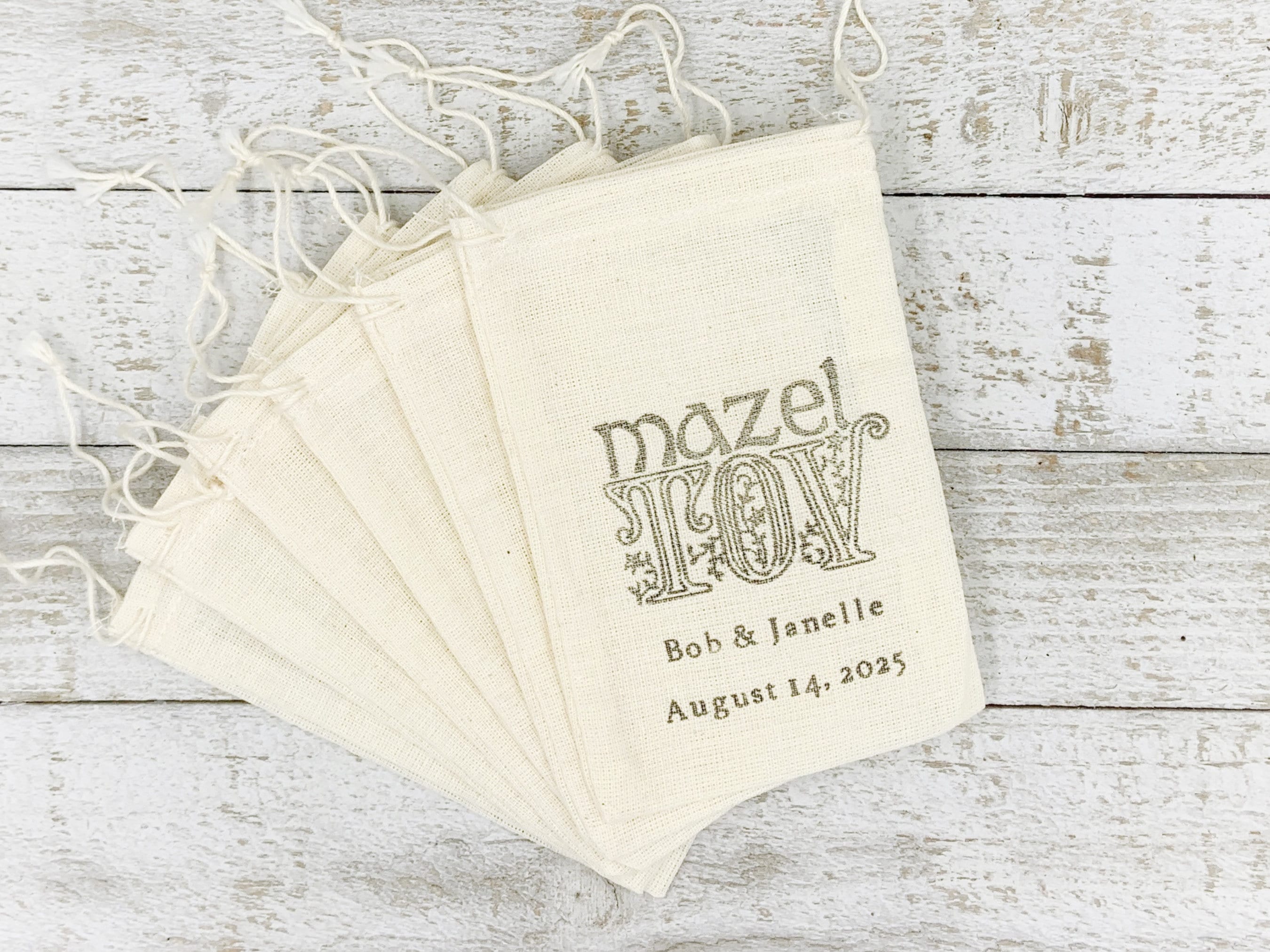 Mazel Tov Favor Bags Mazel Tov Favor Bags