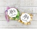 His and Her Favorite Wedding Favor Bags- 10 his and 10 her, add to hotel welcome bag, Matte white, Kraft brown, gift for guests 
