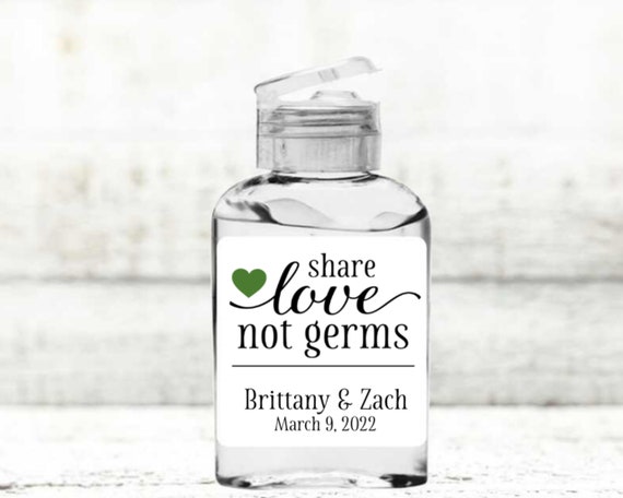 Hand sanitizer wedding favors deals