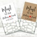 Mint to Be Wedding Favor Stickers - 12 personalized favor labels, Tic Tac box stickers for mint favors, wedding or bridal shower gifts