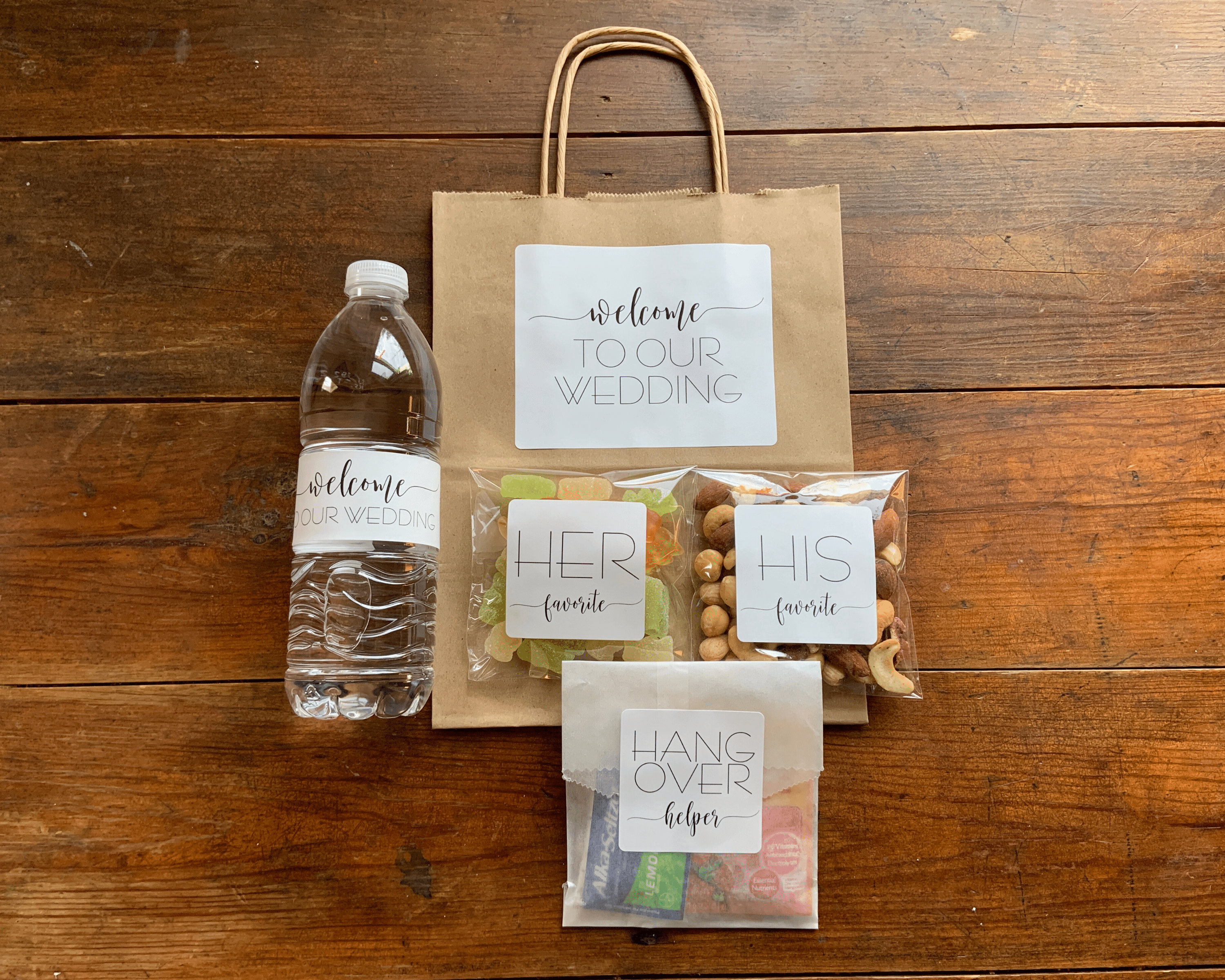 How to DIY a Wedding Welcome Bag – Amarvelous Event