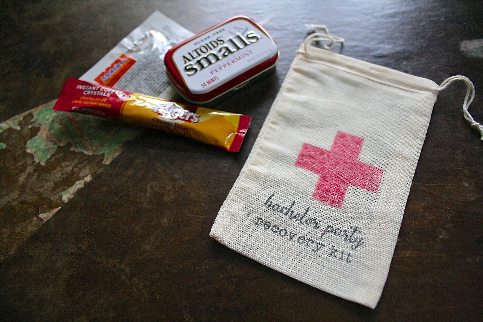 Bachelor Party Favor Bags DIY recovery kit bags cotton favor Etsy