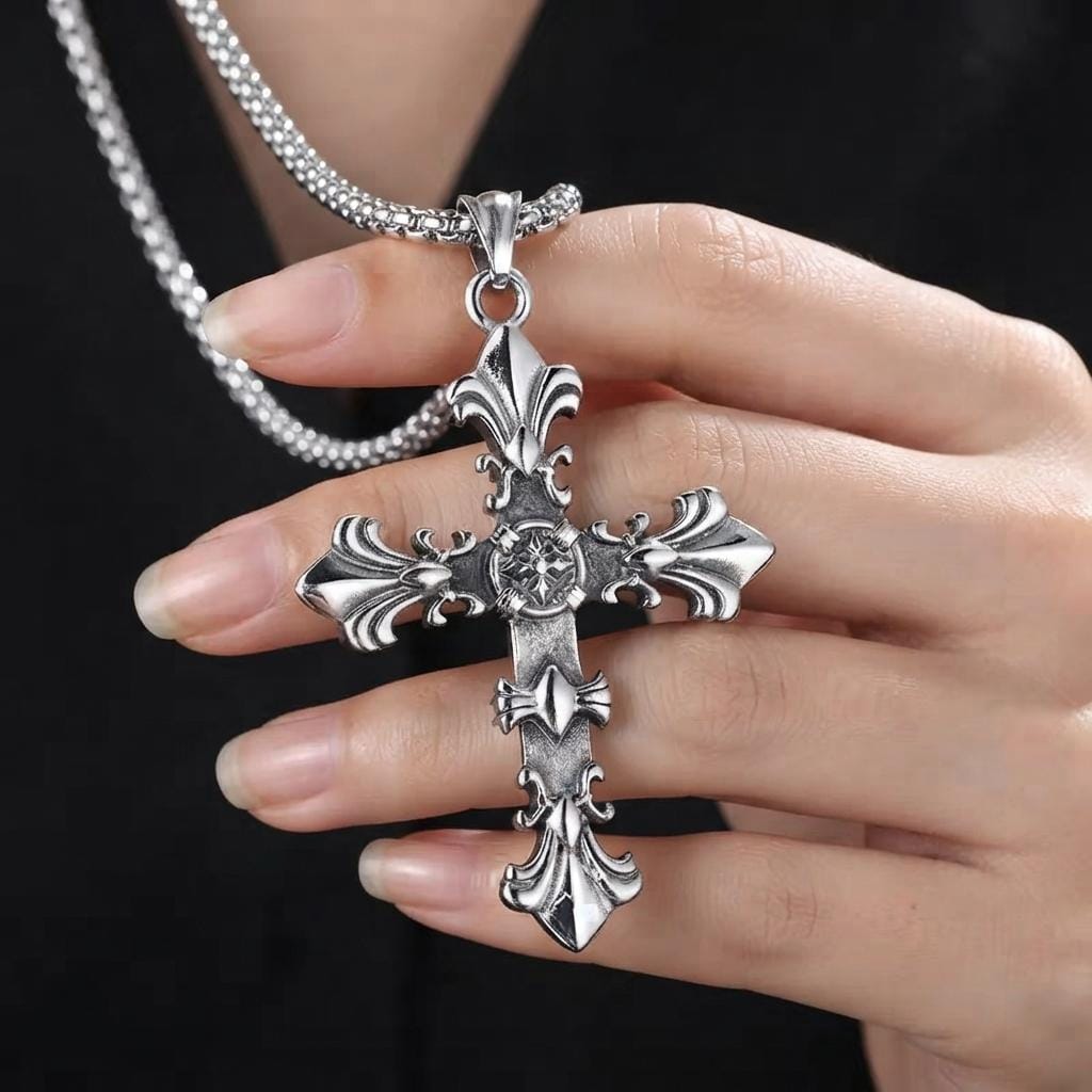 Opium Cross Chain - Etsy