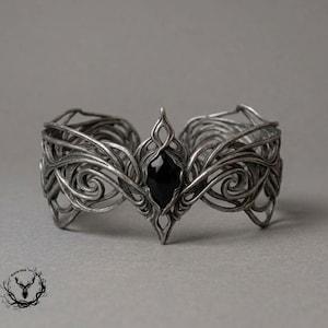 Gothic Elven Tiara – Dark Elf Crown STL File (Digital Download)