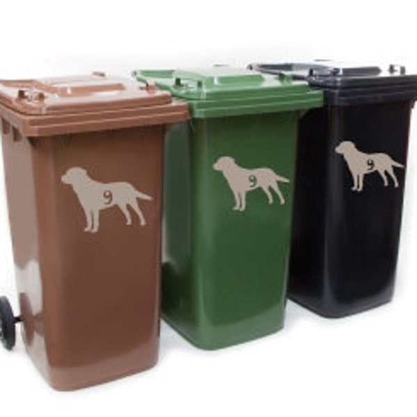 Dog Wheelie Bin Stickers Etsy Australia