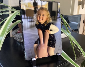 Photo Slate | Personalised photo plaque | Memories | Gift | Photograph Rock