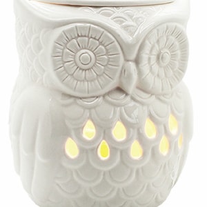 Owl wax melter and large wax melt snapbar/ melt burner