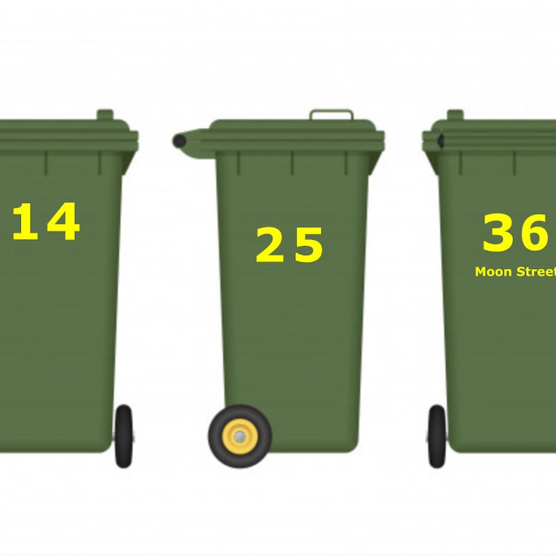Wheelie Bin Small - Etsy UK