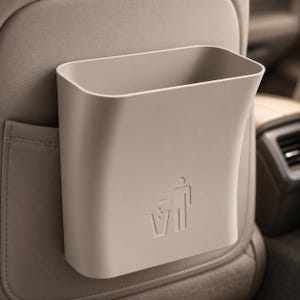 Car Seat Trash Bin STL File | 3D Printable Vehicle Organizer (Digital Download)