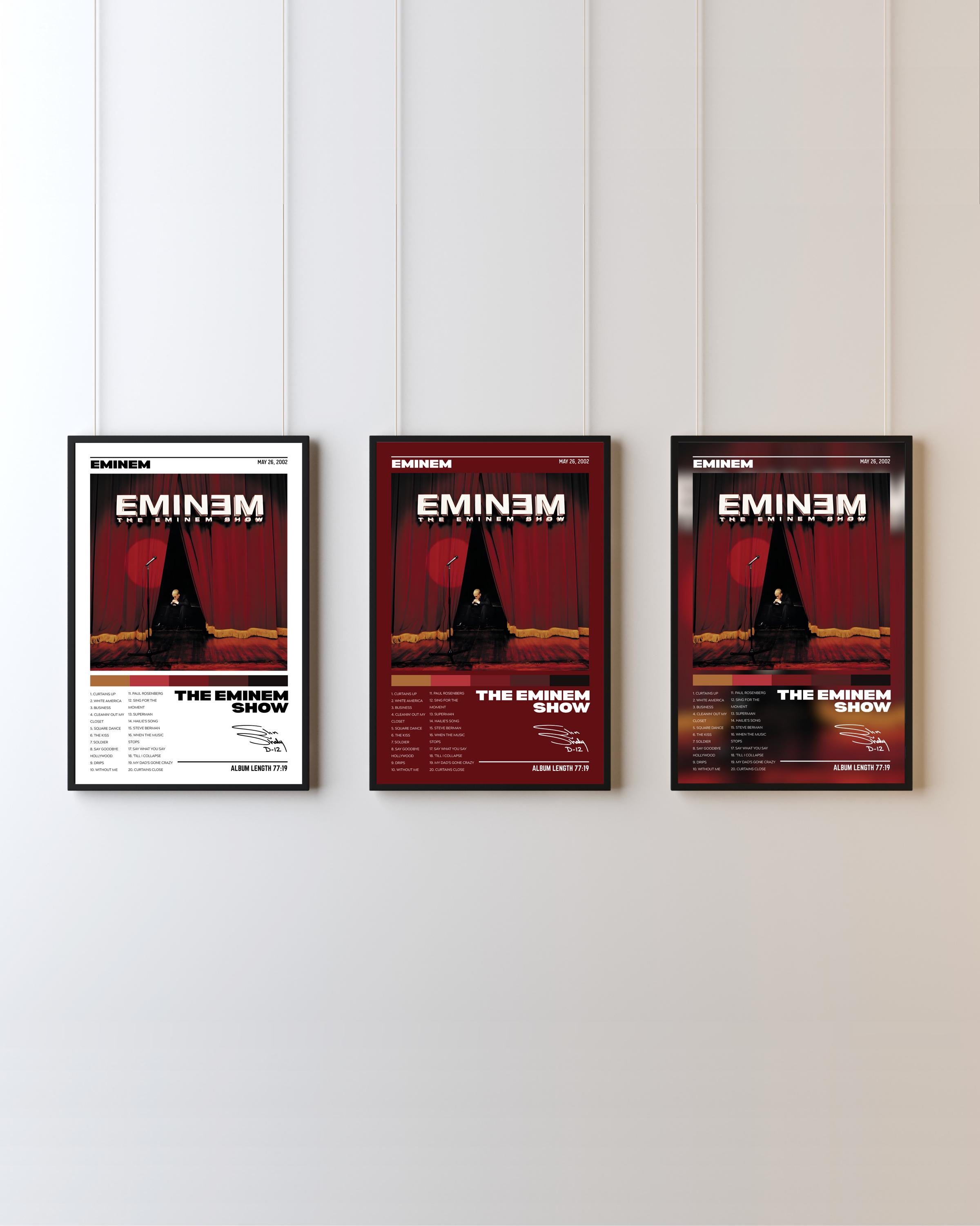 Eminem album poster - Etsy 日本