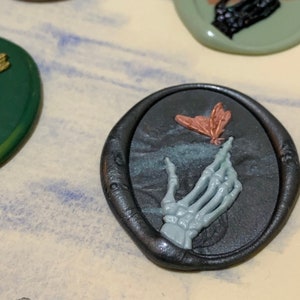 Wax Seals - Detail layering