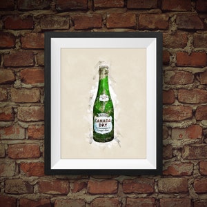 Canada Dry Print Original Vintage - Original Wall Art Decor