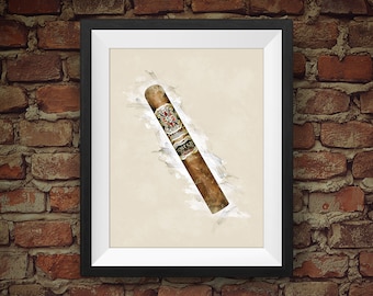 Impresión de cigarros de Fuente Fuente Opus X Lost City - Decoración de pared original