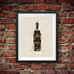 Basil Hayden&#39;s Annual 10 Year Kentucky Straight Bourbon Whiskey - Original Wall Art Decor