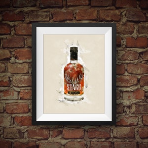 Stagg Jr. Kentucky Straight Bourbon Whiskey - Original Wall Art Decor
