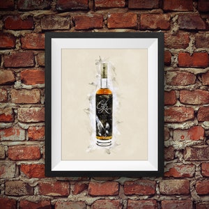 Eagle Rare 10 Year Old Kentucky Straight Bourbon Whiskey - Original Wall Art Decor
