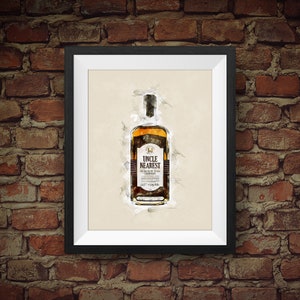 Uncle Nearest Master Blend Edition Premium Whiskey Blend Tennessee Whiskey Original Wall Art Decor image 1