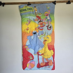 Sesame Street Sleeping Bag - Etsy