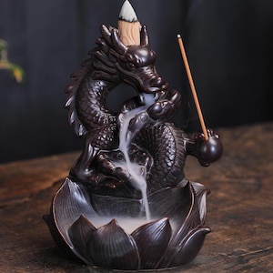 Zen Japanese Waterfall Incense Burner