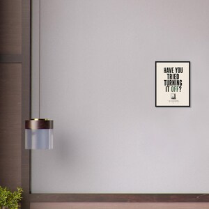 Framed Developer Poster – Funny Coding Humor, Software Engineer Wall Art image 2