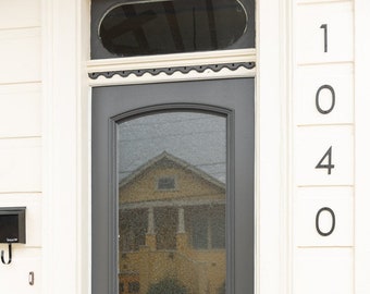 5 inch Modern House Numbers and Letters