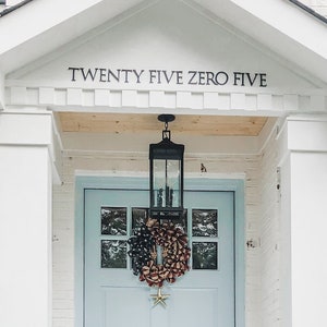 3 inch Roman House Numbers Letters