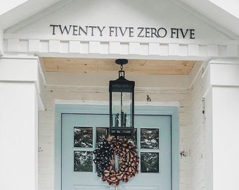 3 inch Roman House Numbers Letters