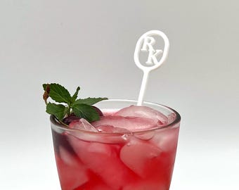 Palitos de acrílico personalizados para mexer bebidas