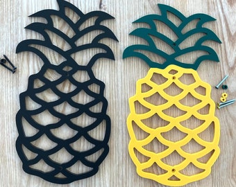 Pineapple Sign Icon outdoor sign color choices
