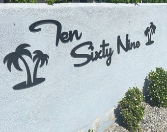 Double Palm Tree Sign Icons
