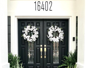 12 inch Narrow Numbers Letters