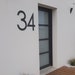 see more listings in the Modern House Numbers section