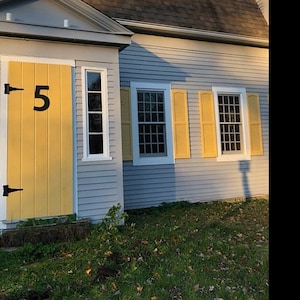 14 inch BOLD House Numbers Letters