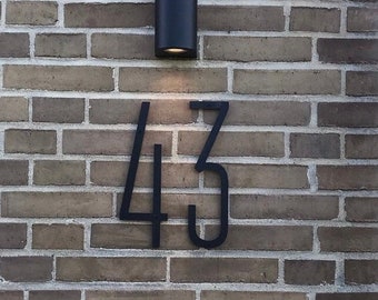 14 inch Narrow Numbers Letters