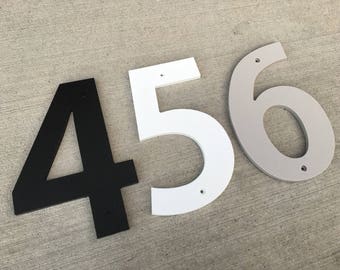 8 inch Bold House Numbers