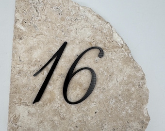 3 inch Fancy Numbers with Glue; cut-out Acrylic