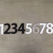 8 Inch Bold House Numbers - Etsy