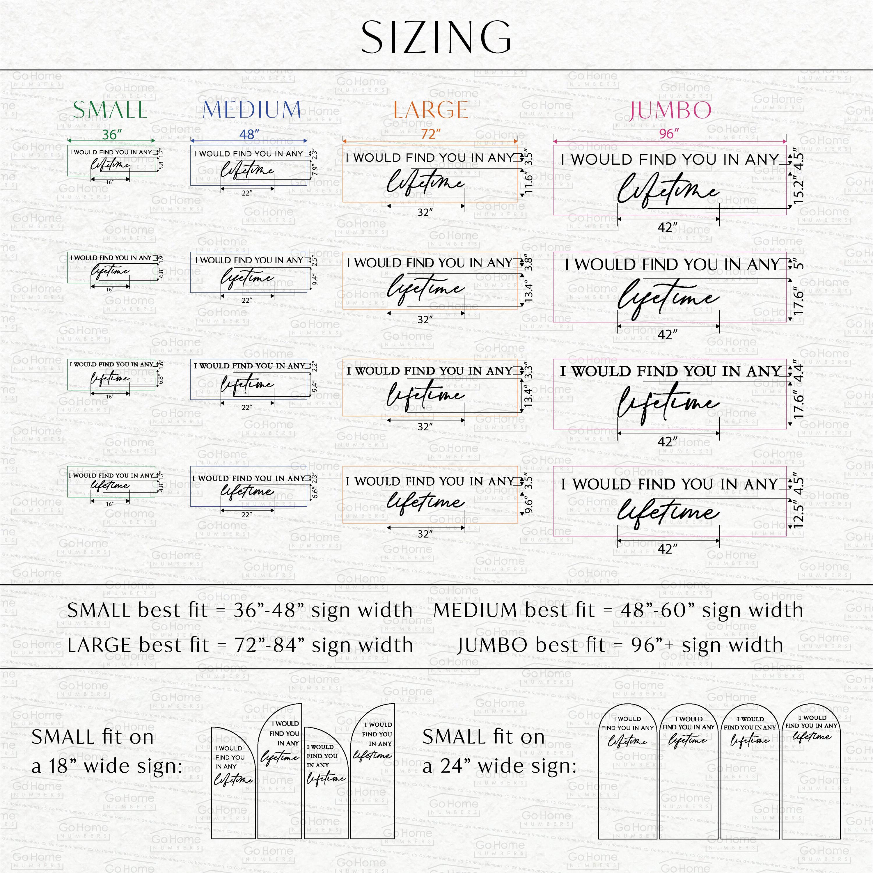 Find You in Any Lifetime Sticker Cut-out Acrylic - Etsy