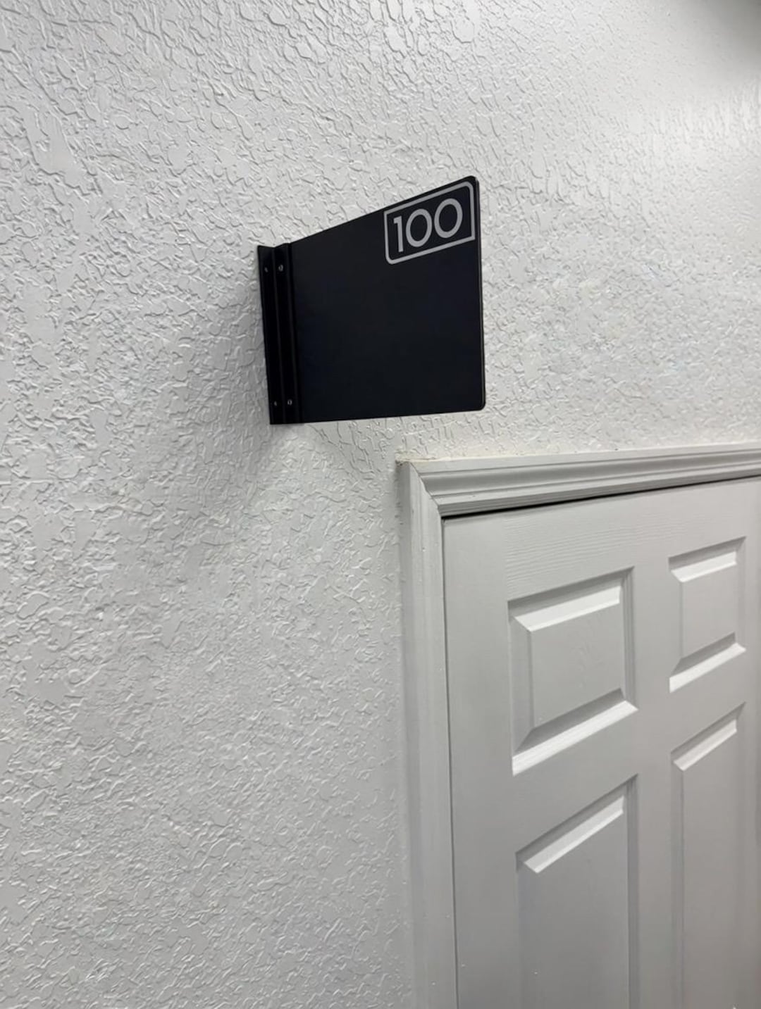Projecting Hallway Sign Number Corner Room Number Projecting Sign - 6x8 - Etsy UK