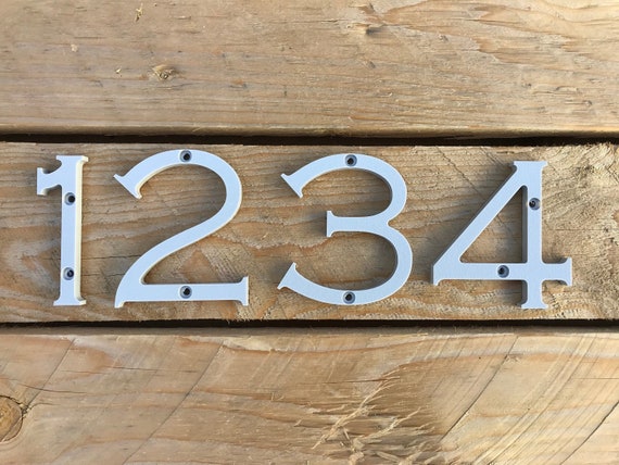 3 inch Chisel House Numbers Letters | Etsy