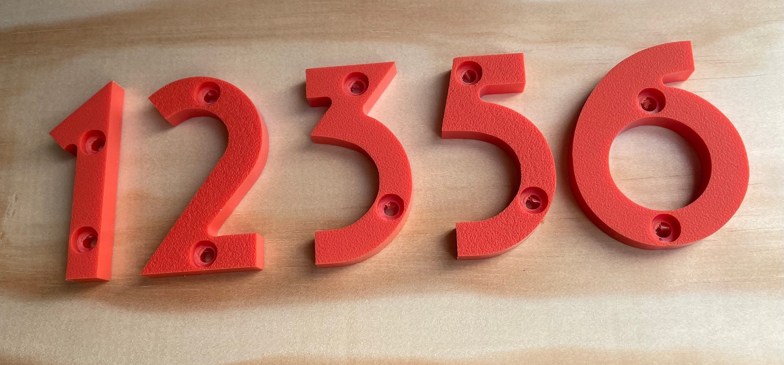 2 Inch Art Deco House or Mailbox Post Numbers Letters - Etsy