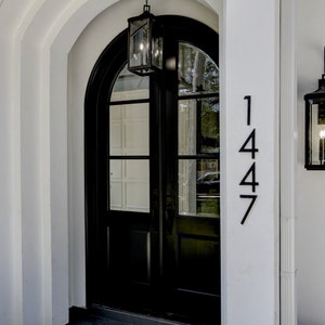 6 inch Modern House Numbers and Letters image 6