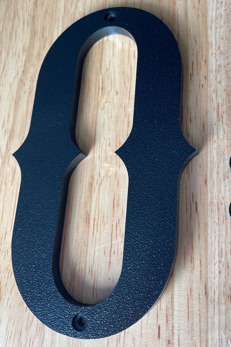 6 inch Western House Numbers Letters Etsy