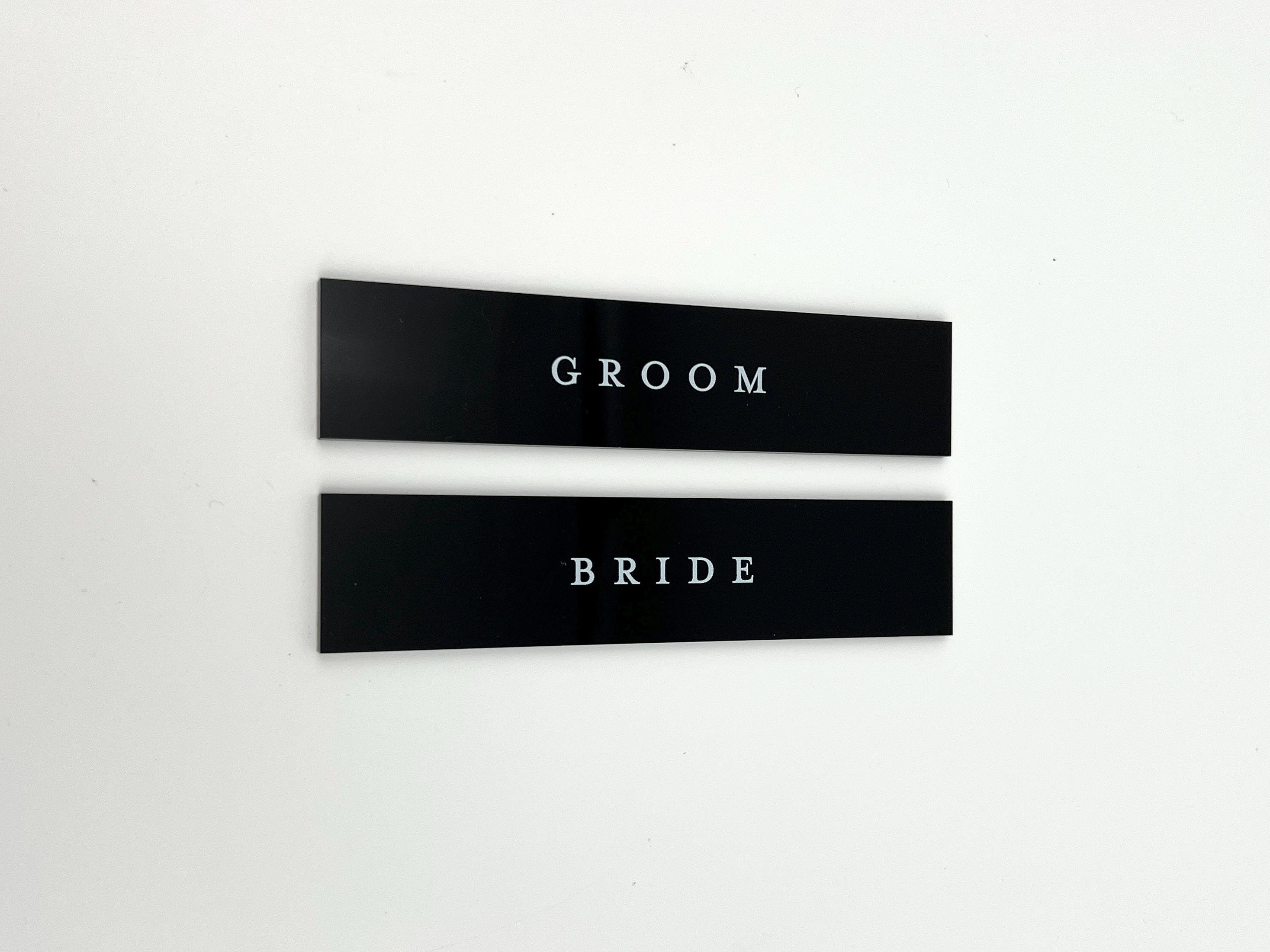 Acrylic Name Tags for Place Settings, Weddings, Events, Gifts, Seating ...