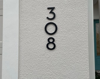 3 inch Contemporary House Numbers